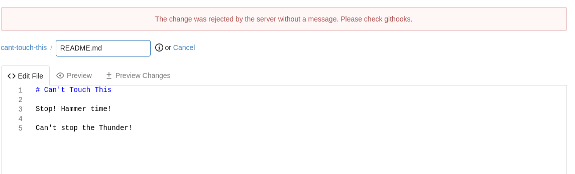 Nope! Wait Githooks?
