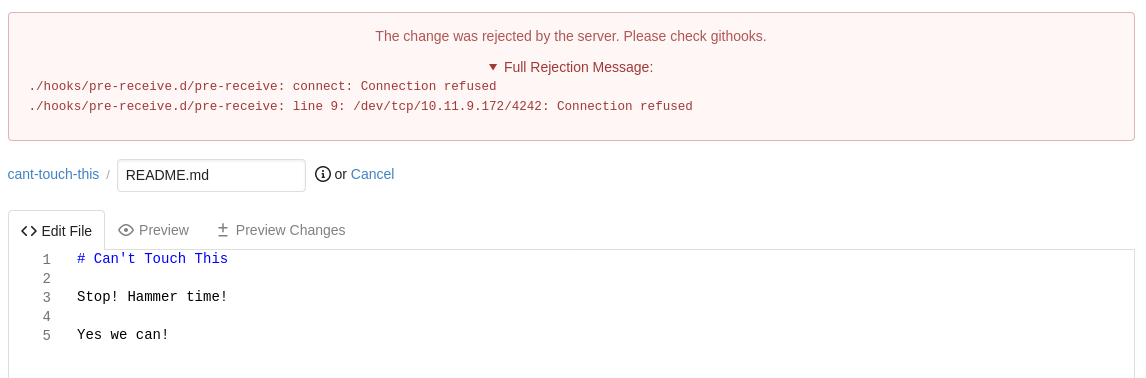 Oh Connection Refused…