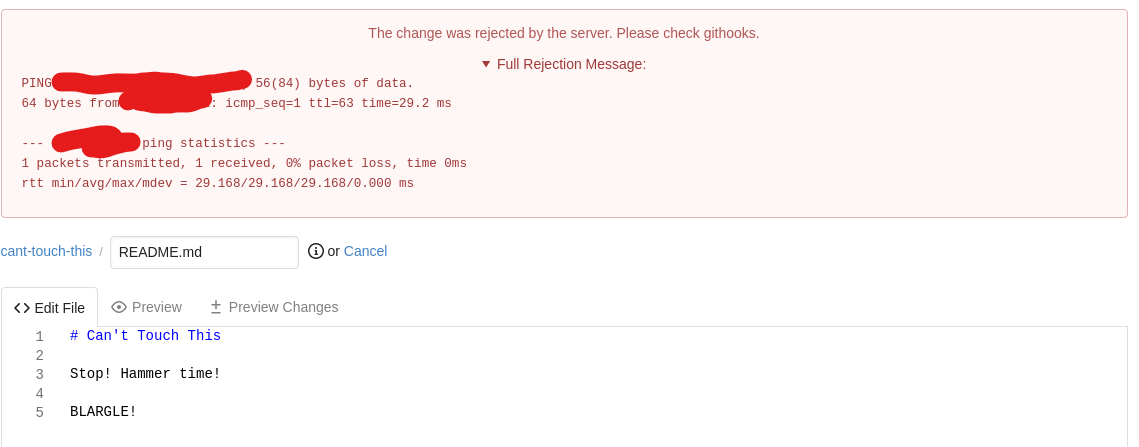 Ping reply seems good
