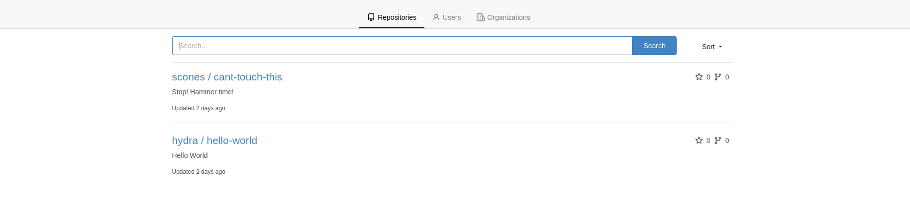 2 public repos: Hello Word, and Can’t Touch This